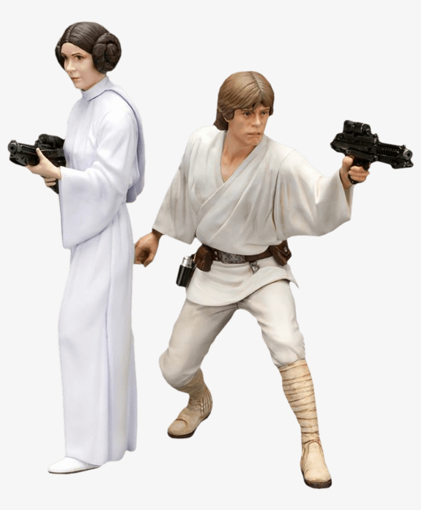 Thumb Image - Artfx+ Star Wars: Luke Skywalker & Princess Leia, transparent png