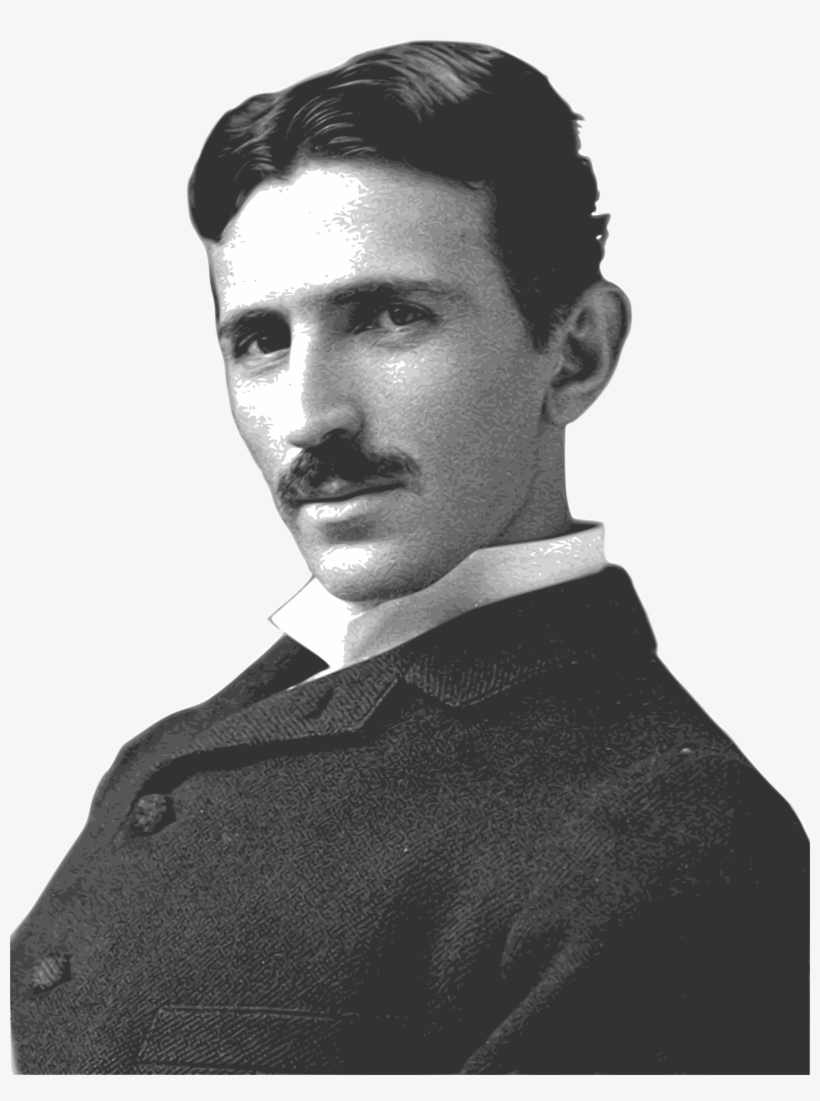 Adrian - Nikola Tesla, transparent png