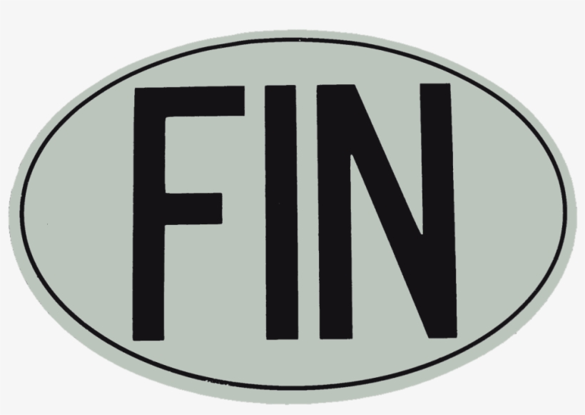 Fin International Vehicle Registration Oval - Scad Define Art 2017, transparent png