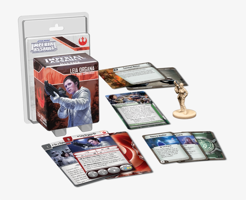Star Wars Imperial Assault Leia Organa Ally Pack Board - Imperial Assault Luke Jedi, transparent png
