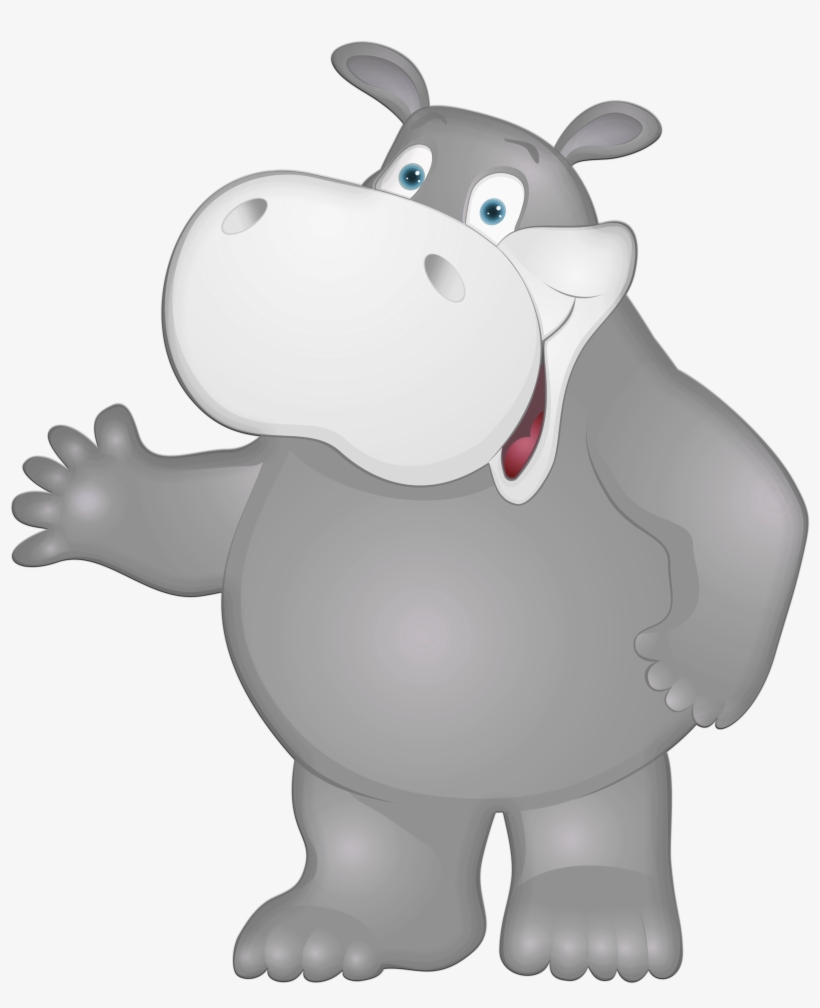 Hippo Clipart Transparent, transparent png