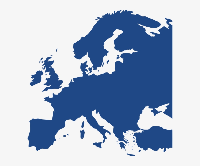 Europe Map Clip Art Of Equidistant At - History Of The Reformation In Europe, transparent png