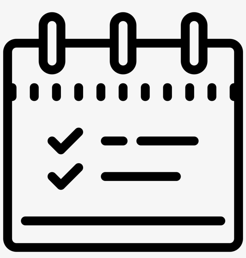 Planning Icon Png For Kids - Weekdays Icon, transparent png