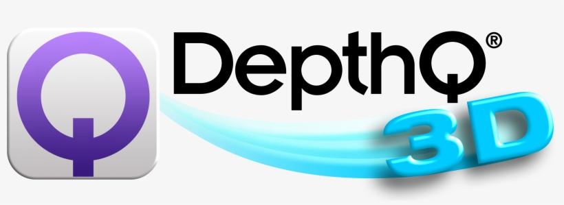 Depthq 3d Logo Horizontal, transparent png
