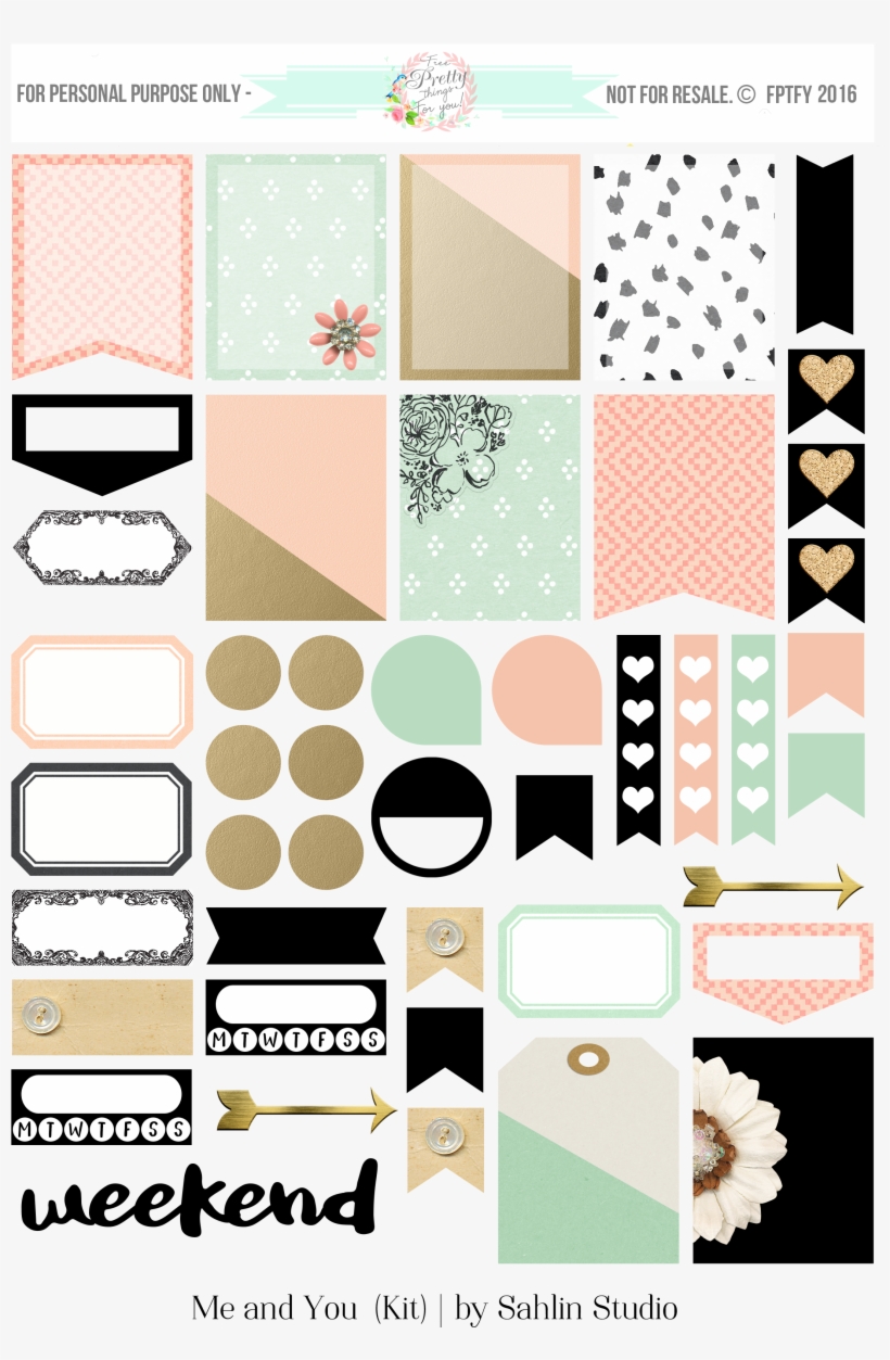 •erin Condren Png Page - Sticker, transparent png