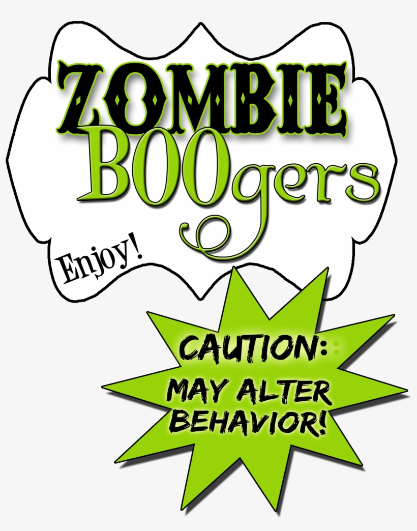 Zombie Boogers Label Free Printable @inkhappi - Can't-miss Pumpkin Desserts, transparent png