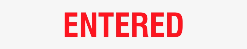 Entered - Trodat S-printy - Red - Venturer Driverless Cars, transparent png