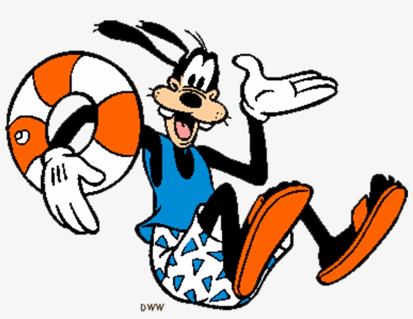 Minnie Goofy Donald Duck Daisy - Goofy At The Beach, transparent png