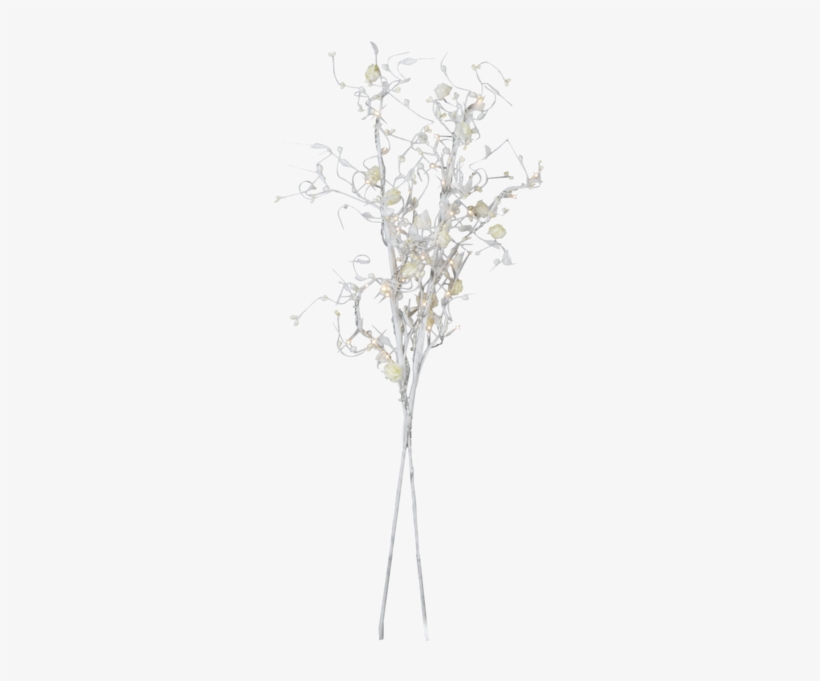 Decorative Twig Rose - Dekorationskvist Rose - Star Trading, transparent png