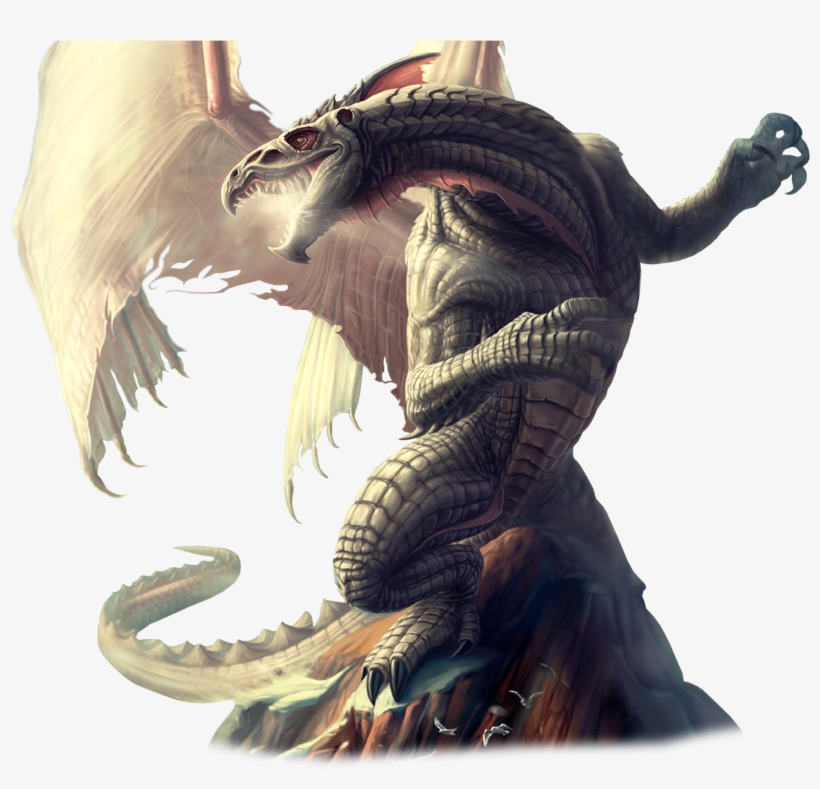 Fantasy Dragon Png Transparent Image - Fantasy Dragon Png, transparent png