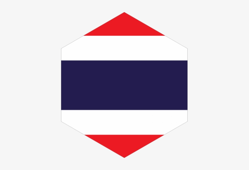 Thailand - Thailand Flag Icon Png, transparent png