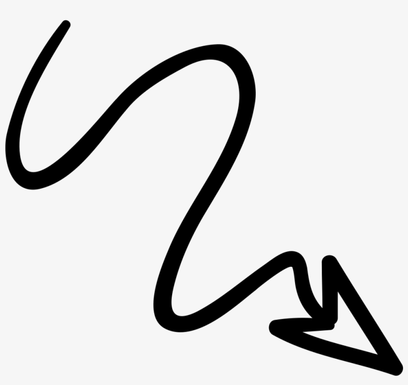 Arrow With Scribble Vector Scribble Arrow 400x400 Png Download Pngkit