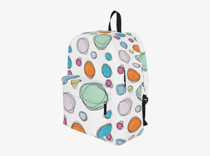 Scribble Dots Backpack - Diaper Bag, transparent png