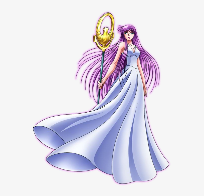 Athena - Saint Seiya Saori Kido, transparent png