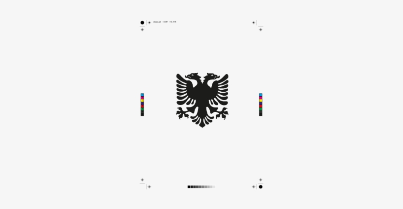 Vector Logo Albanain Eagle - Kosovo Liberation Army, transparent png