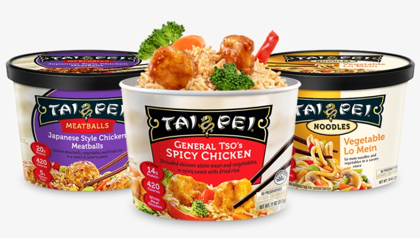 Product Lid Tai Pei Food Containers - Tai Pei General Tso's Spicy Chicken 11 Oz. Carton, transparent png