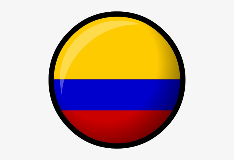 Colombia Flag - Colombia Club Penguin, transparent png