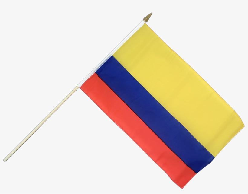 Hand Waving Flag 12x18" - Drapeau Colombie Png, transparent png