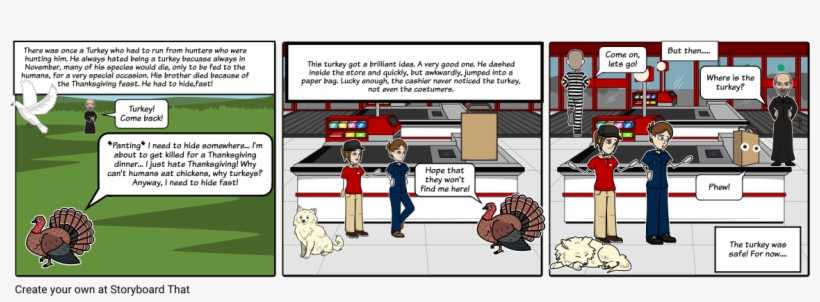 Thanksgiving Turkey - Cartoon, transparent png