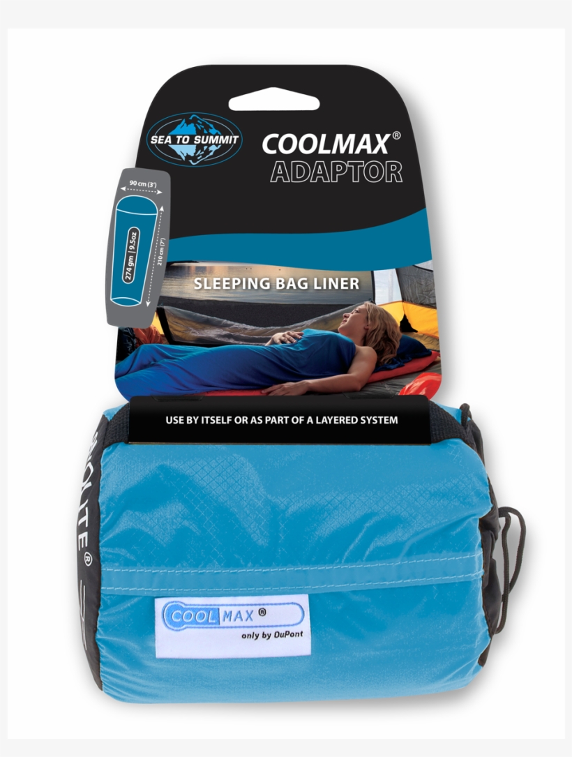 Sea To Summit Adaptor Coolmax Sleeping Bag Liner - Liner Sea To Summit, transparent png