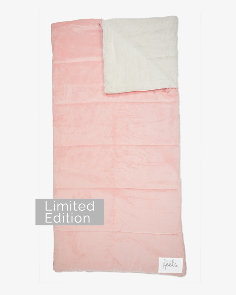 Extra Cozy Sleeping Bag In Pale Blush, transparent png