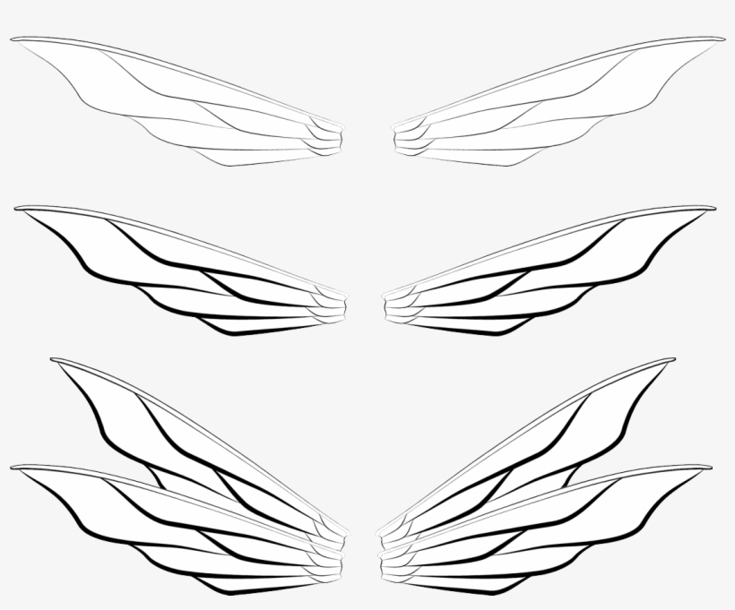 Bee Fairy Wings Lineart By - Stock Photography, transparent png
