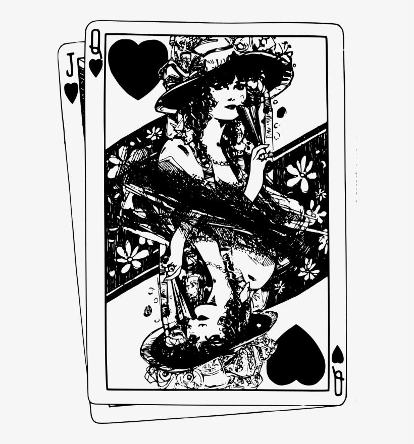 Dame Jeux De Cartes, transparent png