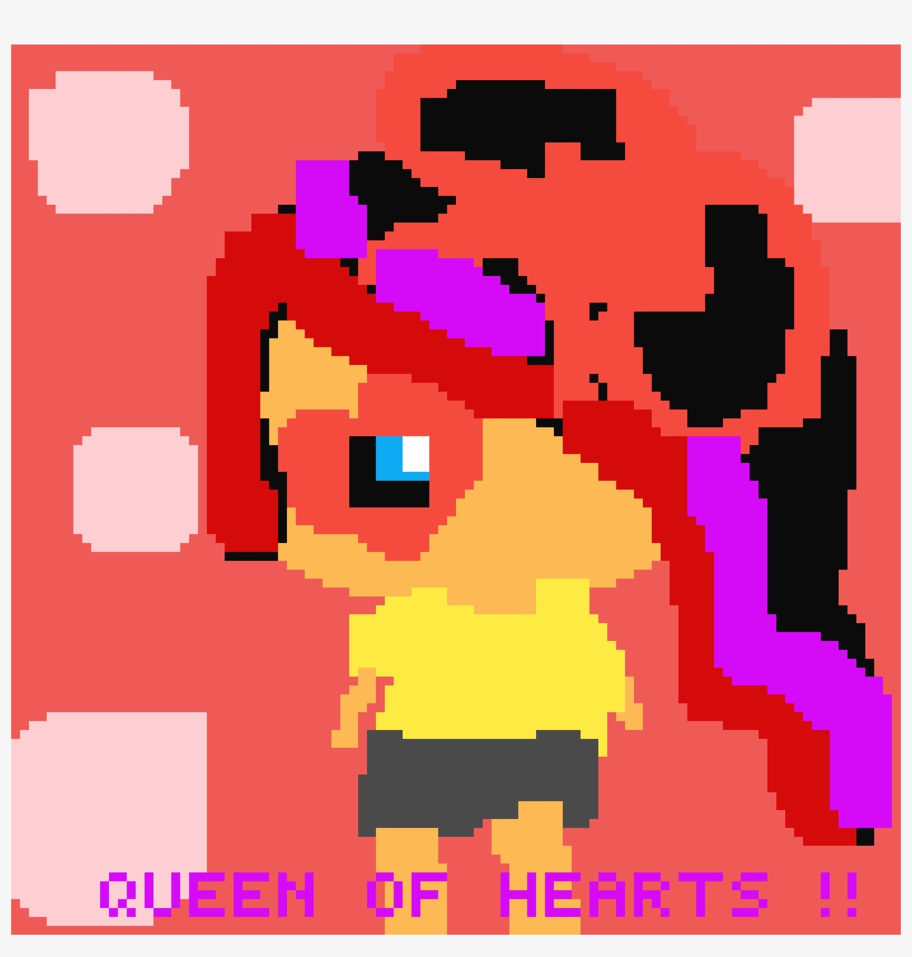 Queen Of Hearts - Poster, transparent png
