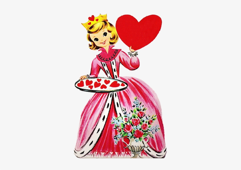 Queen Of Hearts 317×500 Pixels - Valentine's Day, transparent png