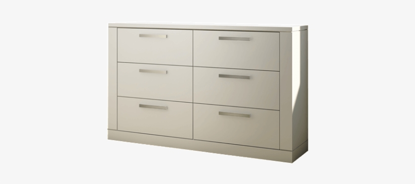 Milano Double Dresser - Chest Of Drawers, transparent png