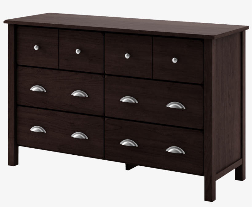 Yukon 6 Drawer Dresser - Sideboard, transparent png