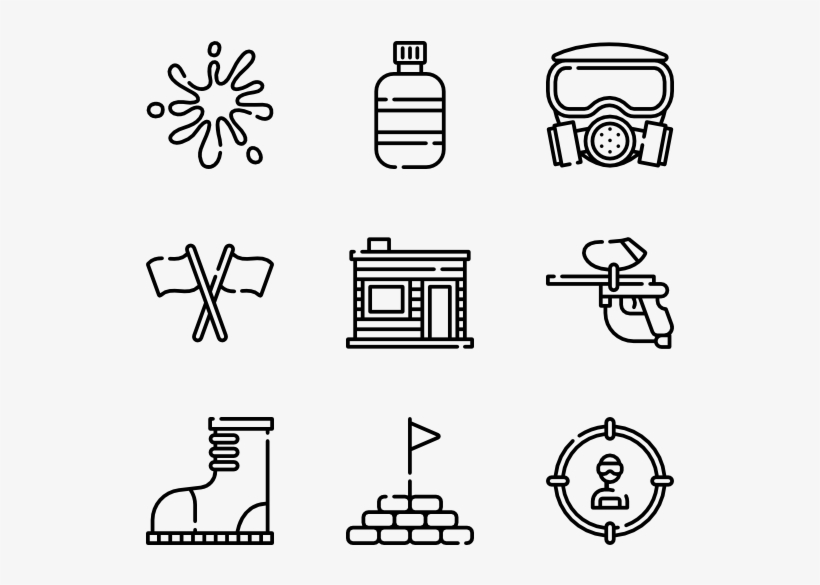 Paintball - Couple Icon Transparent Background, transparent png