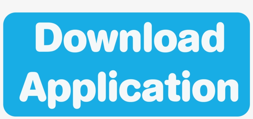 Blue Download Application Button - Download Application Button, transparent png