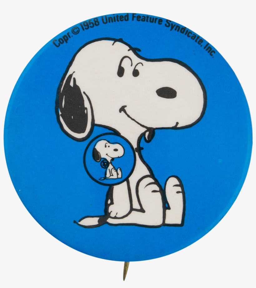 Snoopy Blue Button - Snoopy Blue, transparent png