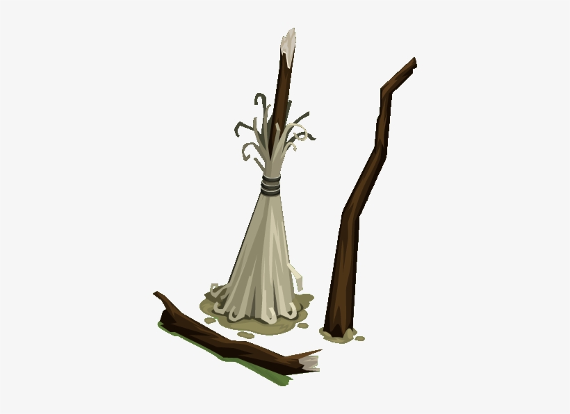 Witch's Broom - Illustration, transparent png