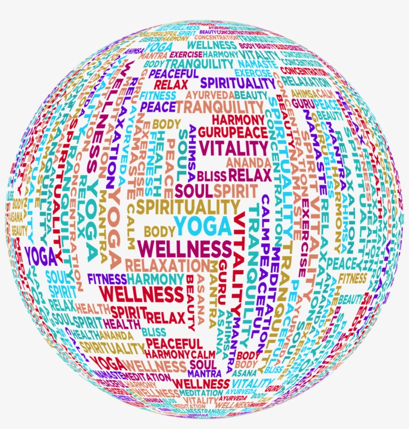 Orb Of Life Reiki - Word Cloud Sphere Png, transparent png