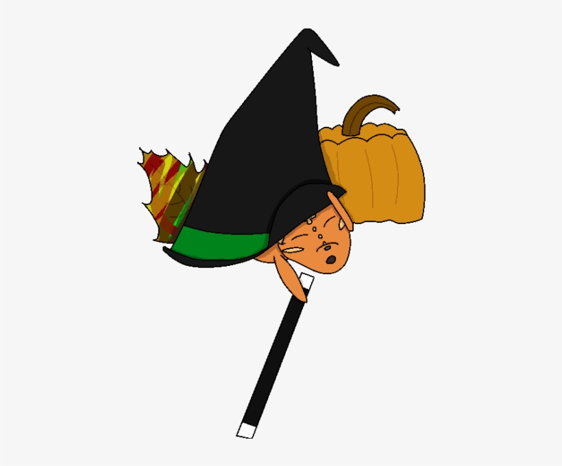 Clipart Halloween Witch Broom - Broom, transparent png