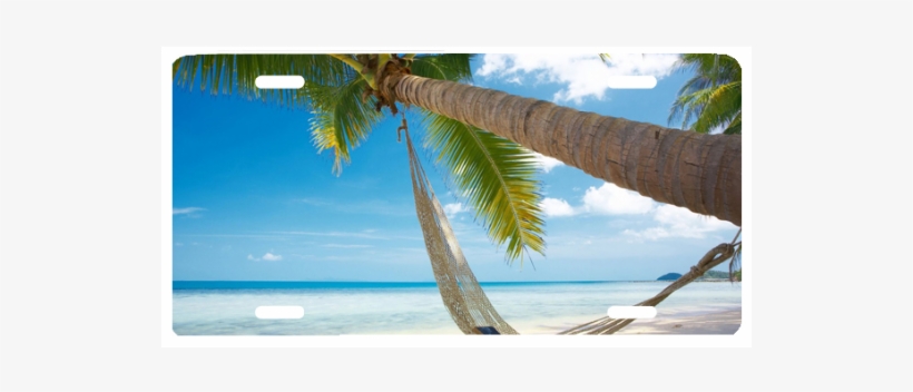 Caribbean Hammock - Einsame Insel Mit Hängematte, transparent png