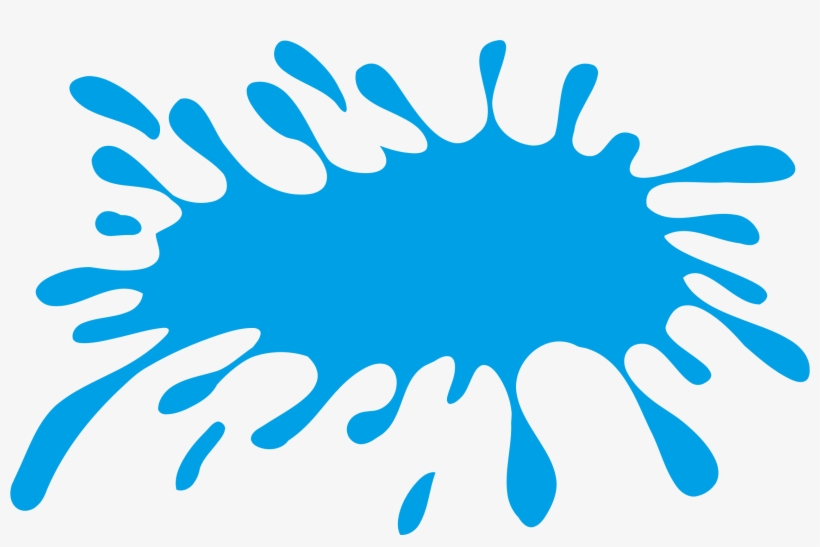 Blur Clipart Splat Pencil And In Color Blur Clipart - Blue Slime Clip Art, transparent png