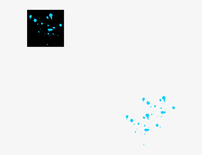 More Blue Paint - Blue, transparent png