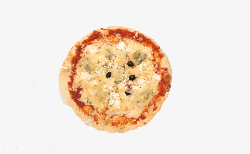 4 Cheese Pizza - Cheese, transparent png