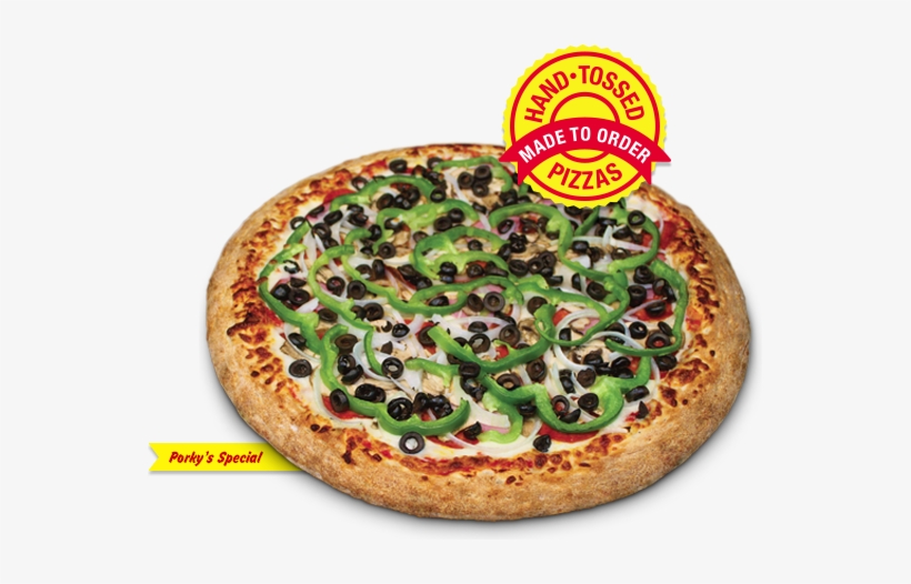 Specialty Pizza - Porky's Pizza Menu, transparent png
