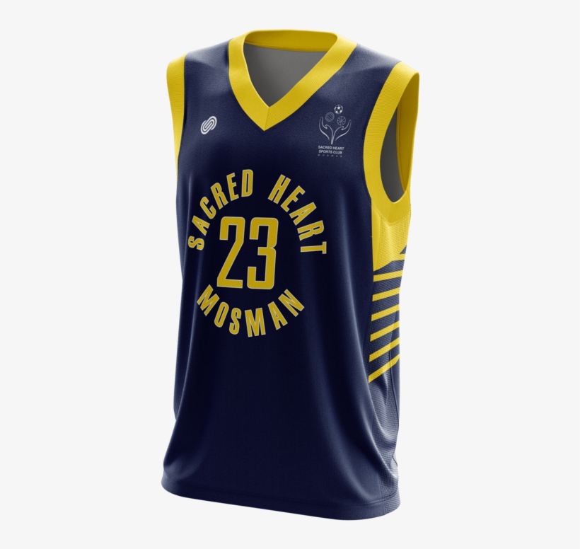 Sacred Heart Mosman Reversible Basketball Jersey - Jersey, transparent png
