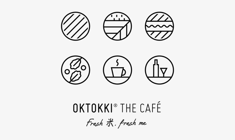 Oktokki The Café Branding - Behance Cafe Branding, transparent png