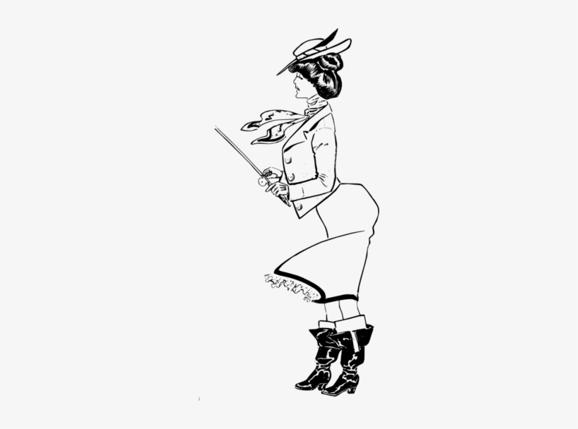 Sexy Lady In - Clip Art, transparent png