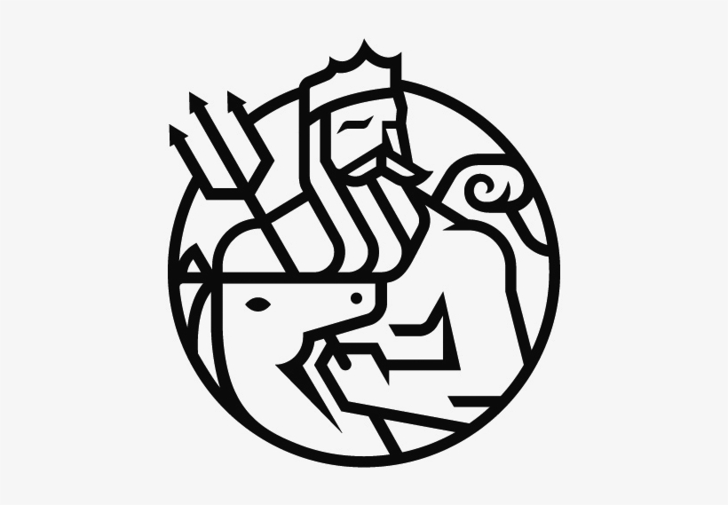 Poseidon - Atlantic Poseidon Logo, transparent png