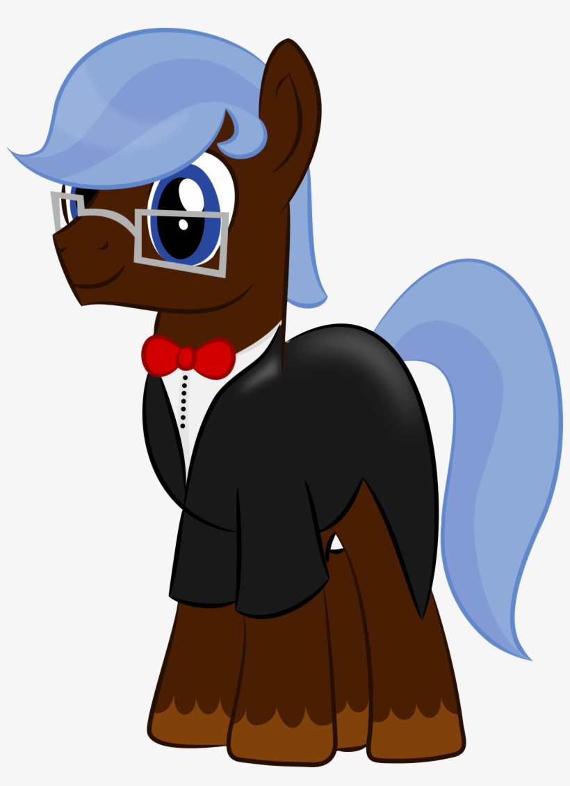 Any Pony In A Tux - Tuxedo, transparent png