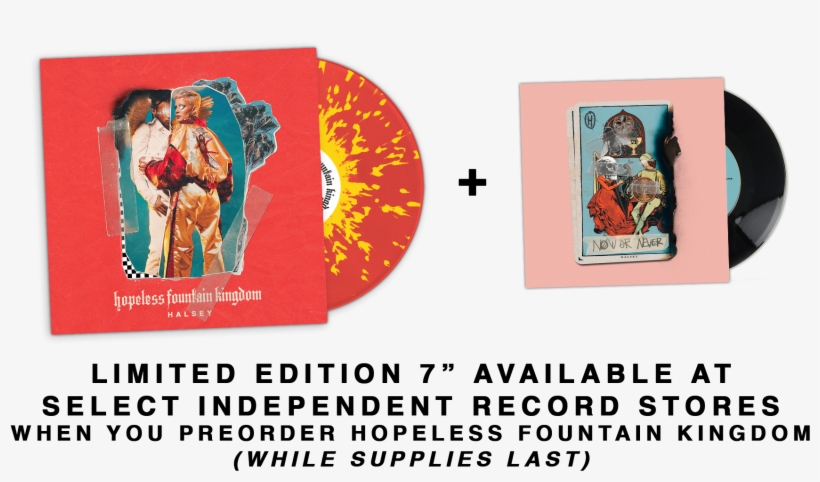 Starting - Halsey - Hopeless Fountain Kingdom - New Vinyl 2017, transparent png