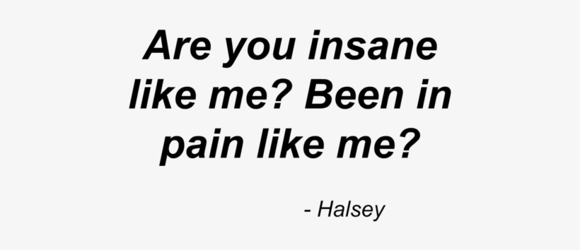 Lyrics, Halsey, And Scream Poetry Image - Sus Ojos Cafes Enamoran, transparent png