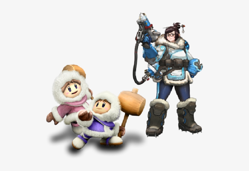 Mei X Ice Climbers - Overwatch Concept Art Mei, transparent png